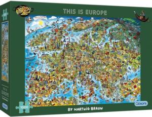 This Is Europe Maps & Geography Jigsaw Puzzle By Gibsons