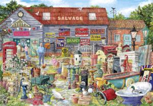 Pots and Penny Farthings General Store Jigsaw Puzzle By Gibsons
