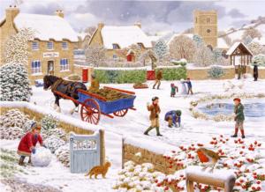 Winter Village Christmas Jigsaw Puzzle By All Jigsaw Puzzles
