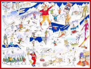 Skiing Collage Jigsaw Puzzle By All Jigsaw Puzzles