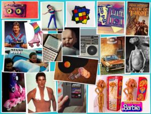 Decades - 80's Collage Jigsaw Puzzle By All Jigsaw Puzzles