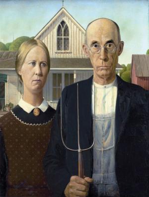 American Gothic Fine Art Jigsaw Puzzle By All Jigsaw Puzzles