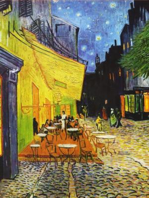 Cafe Terrace at Night by Van Gogh Post Impressionism Jigsaw Puzzle By All Jigsaw Puzzles
