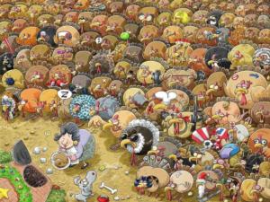 Christmas Chaos at Turkey Farm Humor Jigsaw Puzzle By All Jigsaw Puzzles