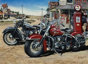 Two for the Road Motorcycle Jigsaw Puzzle By Cobble Hill