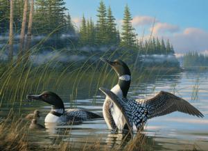 Common Loons Lakes / Rivers / Streams Jigsaw Puzzle By Cobble Hill