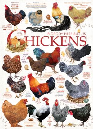 Chicken Quotes Farm Animal Jigsaw Puzzle By Cobble Hill