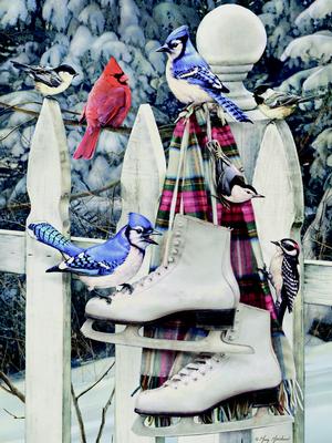 Birds with Skates Everyday Objects Jigsaw Puzzle By Cobble Hill