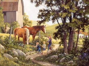 Summer Horses Summer Jigsaw Puzzle By Cobble Hill
