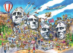 Mount Rushmore United States Jigsaw Puzzle By Cobble Hill