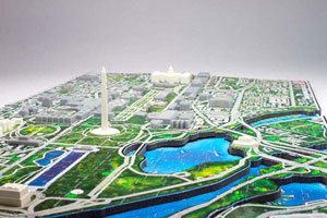 Washington DC Cities 4D Puzzle By 4D Cityscape Inc.