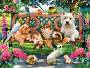 Pets in the Park Dogs Large Piece By SunsOut