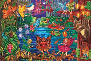 Fairy Forest Fairies Children's Puzzles By Cobble Hill
