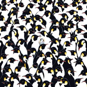 World's Most Difficult Jigsaw Puzzle - Penguins Monochromatic Impossible Puzzle By TDC Games