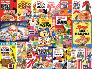 Cereal Favorites Pop Culture Cartoon Jigsaw Puzzle By RoseArt