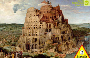 Tower of Babel Renaissance Jigsaw Puzzle By Piatnik