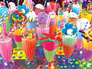 Puzzle Collector - Sugary Shakes Dessert & Sweets Jigsaw Puzzle By RoseArt