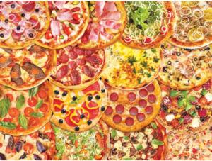 Puzzle Collector - Pizza Party Food and Drink Jigsaw Puzzle By RoseArt
