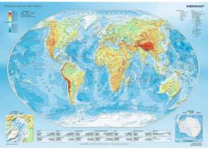 Physical Map Of The World Maps & Geography Jigsaw Puzzle By Trefl