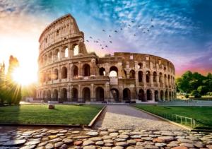 Sun-Drenched Colosseum Europe Jigsaw Puzzle By Trefl