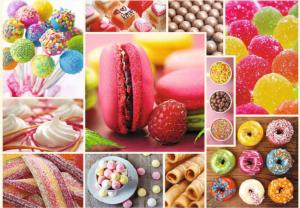 Candy - Collage Dessert & Sweets Jigsaw Puzzle By Trefl