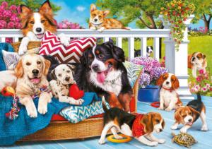 Cuteness Overload: Doggy Love Dogs Jigsaw Puzzle By Trefl