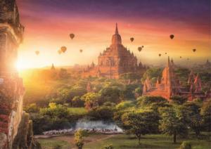 Temples in Bagan, Burma Asia Jigsaw Puzzle By Trefl