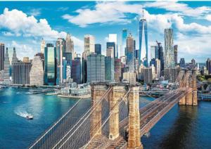 Brooklyn Bridge, New York New York Jigsaw Puzzle By Trefl