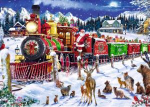 Prime Santa's Express  Christmas Jigsaw Puzzle By Trefl