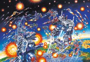 Prime Transformers Decepticons Cartoon Jigsaw Puzzle By Trefl