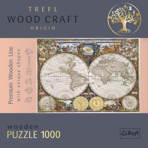 Ancient World Map  Maps & Geography Wooden Jigsaw Puzzle By Trefl