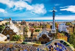 Park Guell 500 Pieces Jigsaw Puzzle Barcelona 