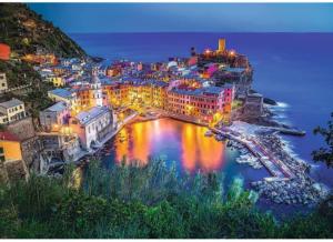 Vernazza At Dusk, Italy - Scratch and Dent Beach & Ocean Jigsaw Puzzle By Trefl