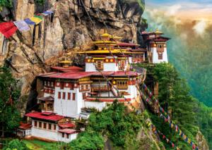 Tiger’s Nest, Bhutan Travel Jigsaw Puzzle By Trefl