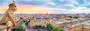 View From The Cathedral Of Notre-Dame De Paris Panoramic Paris & France Panoramic Puzzle By Trefl