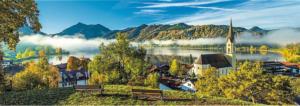 By The Schliersee Lake Lakes / Rivers / Streams Panoramic Puzzle By Trefl
