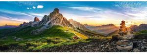 Passo Di Giau, Dolomites Italy Panoramic Puzzle By Trefl