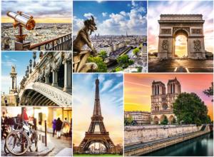 Magic of Paris Collage Jigsaw Puzzle By Trefl