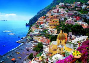 Positano, Italy - Scratch and Dent Beach & Ocean Jigsaw Puzzle By Trefl