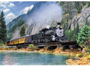Mountain Train - Scratch and Dent Train Jigsaw Puzzle By Trefl