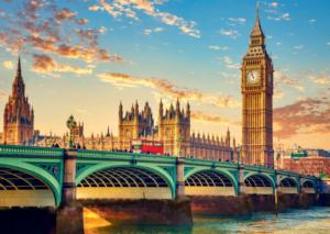 Westminster Bridge London & United Kingdom Jigsaw Puzzle By Trefl
