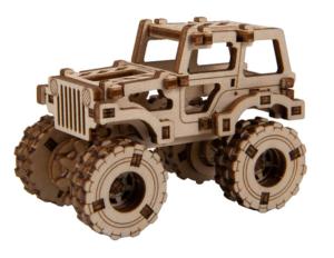 Superfast Monster Truck Car 3D Puzzle By Wooden City