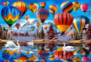 Peaceful Traveling Lakes & Rivers Wooden Jigsaw Puzzle By Wooden City