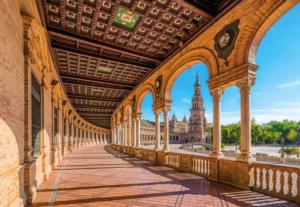 Spanish Square, Seville, Spain Spain Jigsaw Puzzle By Castorland
