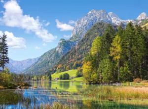 Mountain Refuge in the Alps Europe Jigsaw Puzzle By Castorland