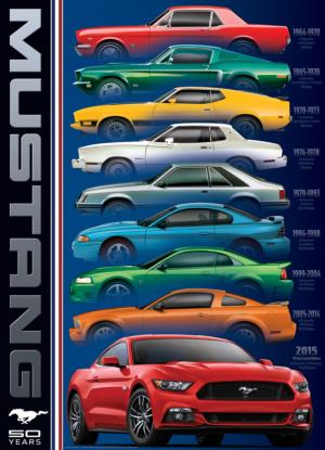 Ford Mustang 9 Model Pattern & Geometric By Eurographics