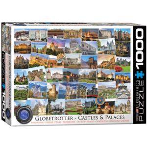 Castles & Palaces - Scratch and Dent Collage Jigsaw Puzzle By Eurographics