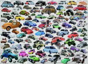 What's Your Bug? - VW Beetle Pattern & Geometric Jigsaw Puzzle By Eurographics
