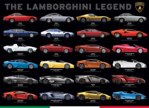 The Lamborghini Legend Pattern / Assortment Jigsaw Puzzle By Eurographics