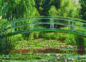 The Japanese Footbridge Impressionism & Post-Impressionism Jigsaw Puzzle By Eurographics